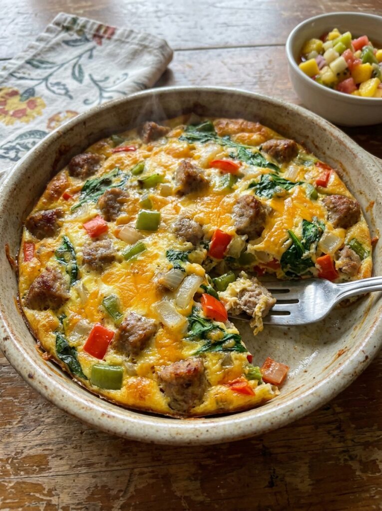 Turkey sausage frittata 202604272140