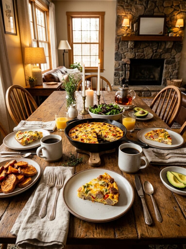 Turkey sausage frittata 202604272141