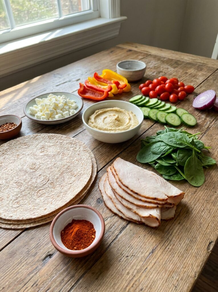 High Protein Turkey Spinach Wrap 13 Turkey spinach wrap 202604272121 1