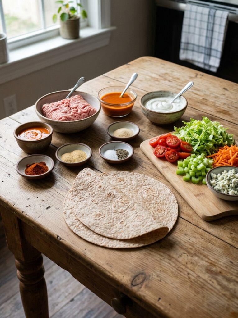 Turkey wrap ingredients 202604251247