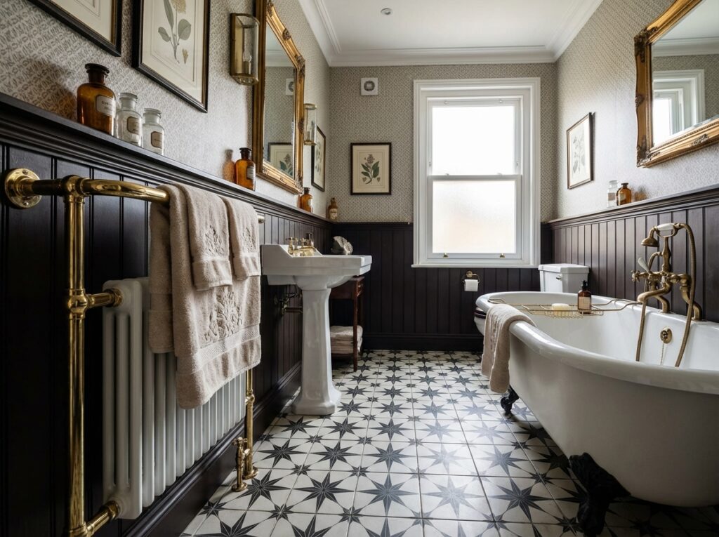 Victorian bathroom black 202604081521