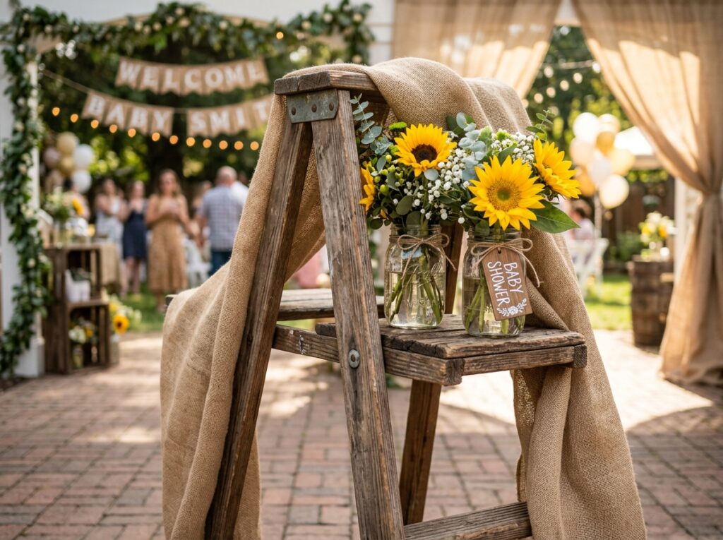 Wooden ladder at 202604091310