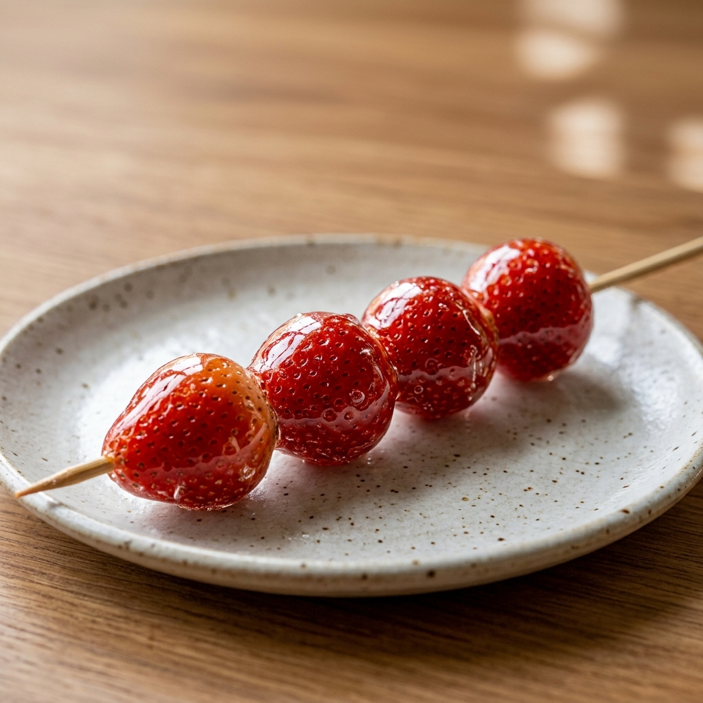 Tanghulu Strawberries Recipe