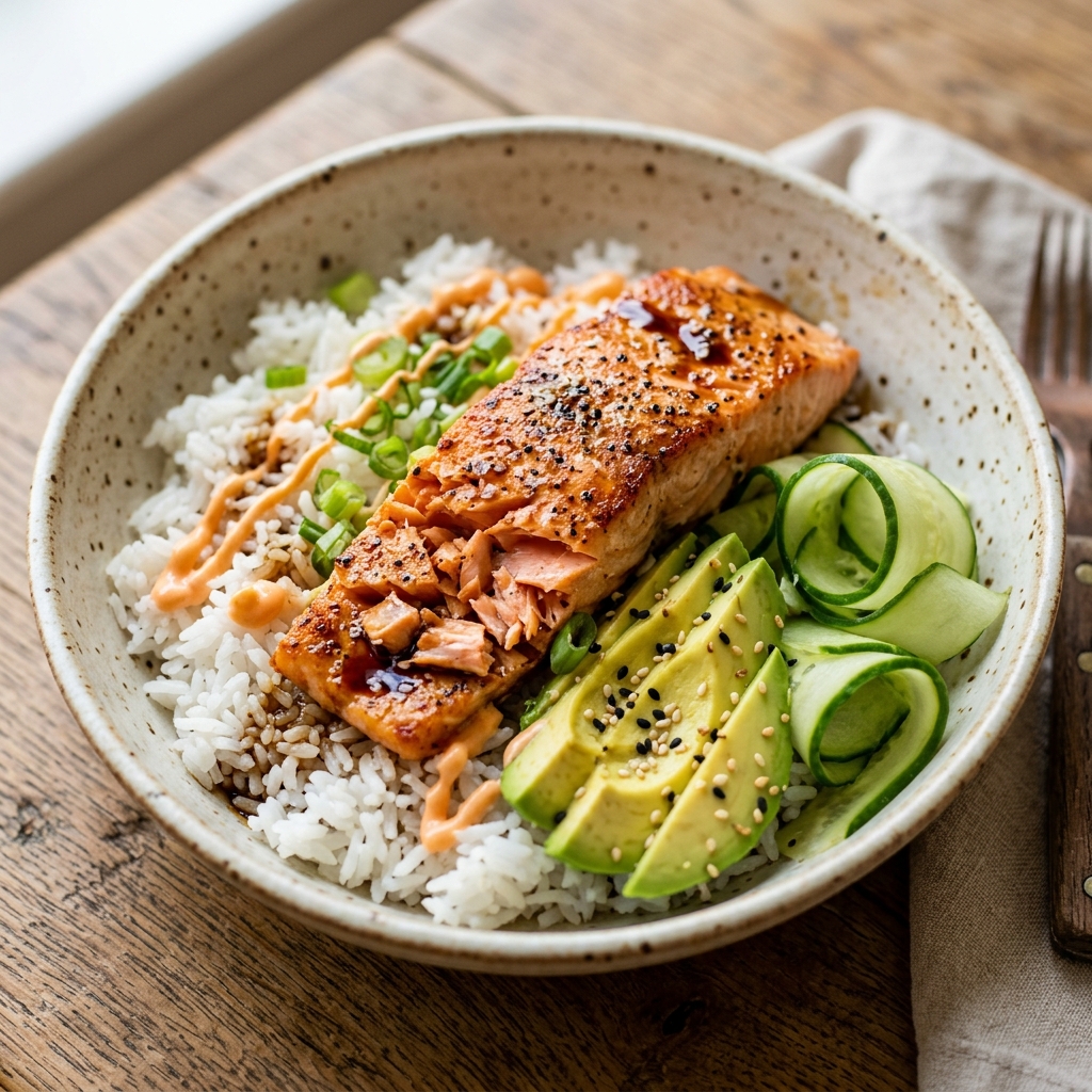 Lazy Girl Salmon Bowl Recipe: The Ultimate 15-Minute Meal 2026 12 Lazy Girl Salmon Bowl Recipe