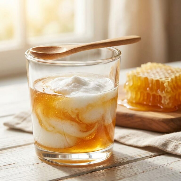 Honey and baking soda trick recipe