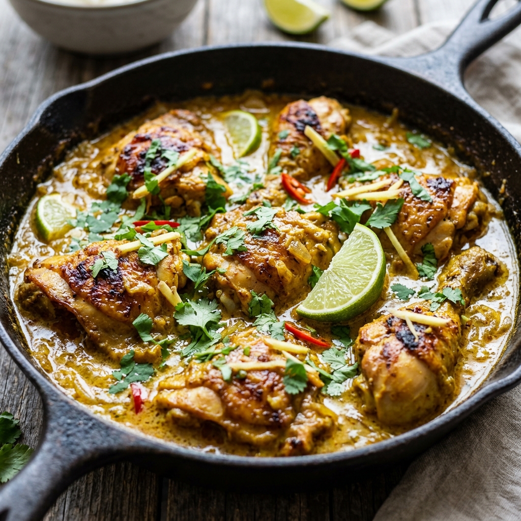 One-Pan Kuku Paka Recipe