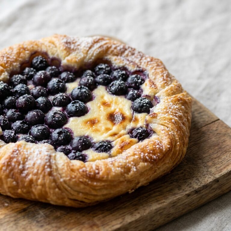 Blueberry Danish Tart Recipe