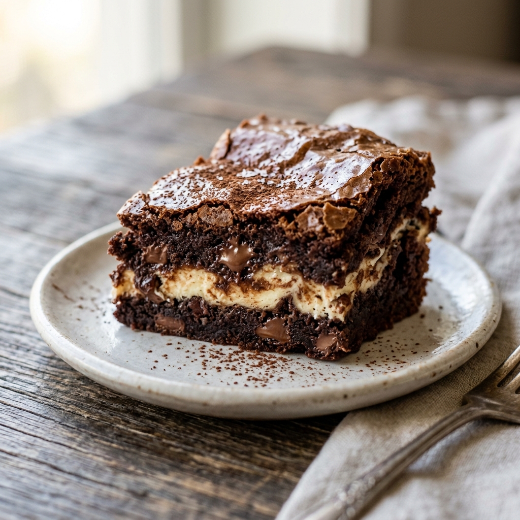 Triple Stack Brownies recipe