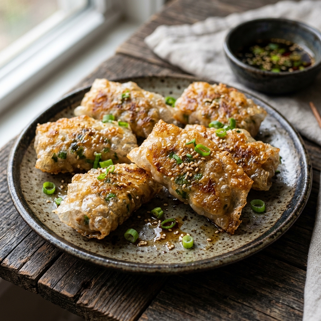 Crispy Rice Paper Dumplings Recipe