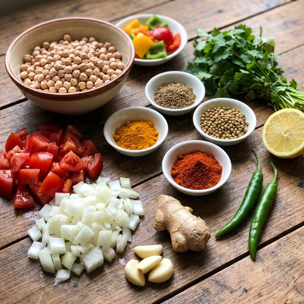 chana masala instant pot zero oil
