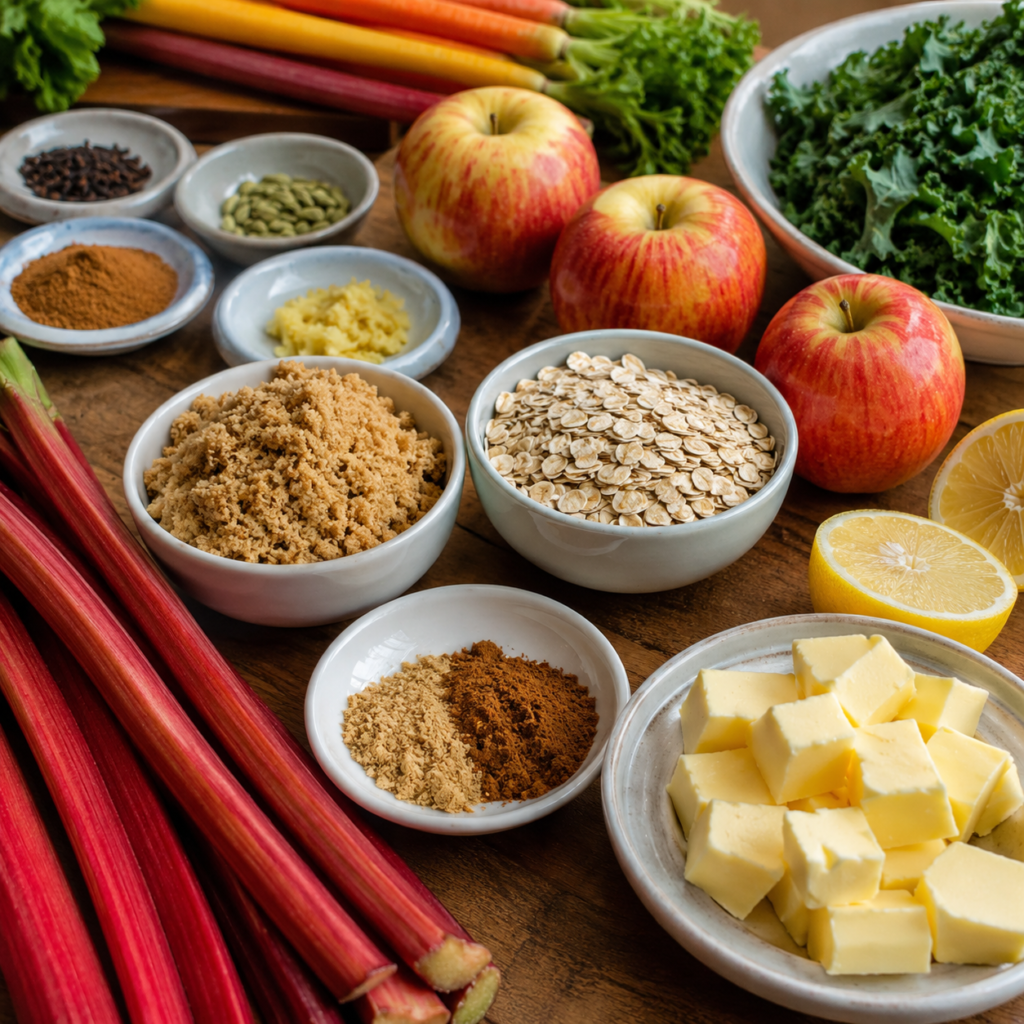 Rhubarb Apple and Ginger Crumble Recipe: Easy Homemade Dessert 2026 13 Rhubarb Apple And Ginger Crumble Recipe