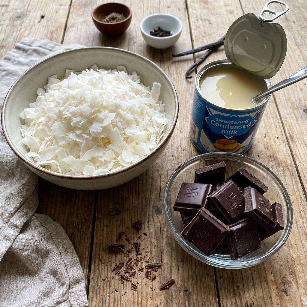 homemade mounds bars 3 ingredients