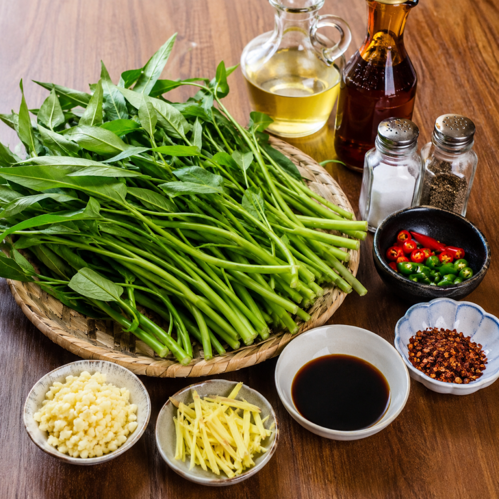 Morning Glory Vegetable Recipe: Easy Stir-Fry with Garlic and Ginger 2026 13 Morning Glory Vegetable Recipe