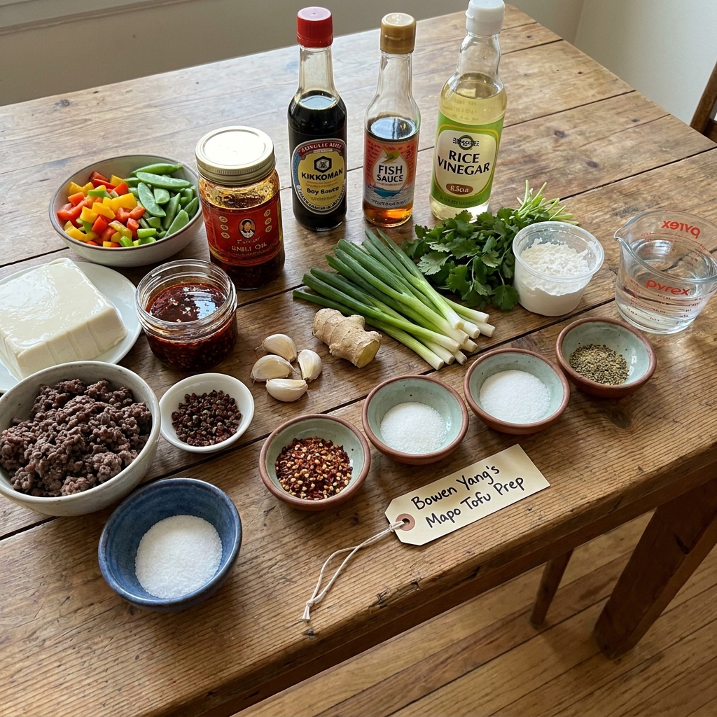 Bowen Yang's Mapo Tofu Recipe: A Complete Guide to Making This Iconic Sichuan Dish 2026 13 Bowen Yang’s Mapo Tofu recipe