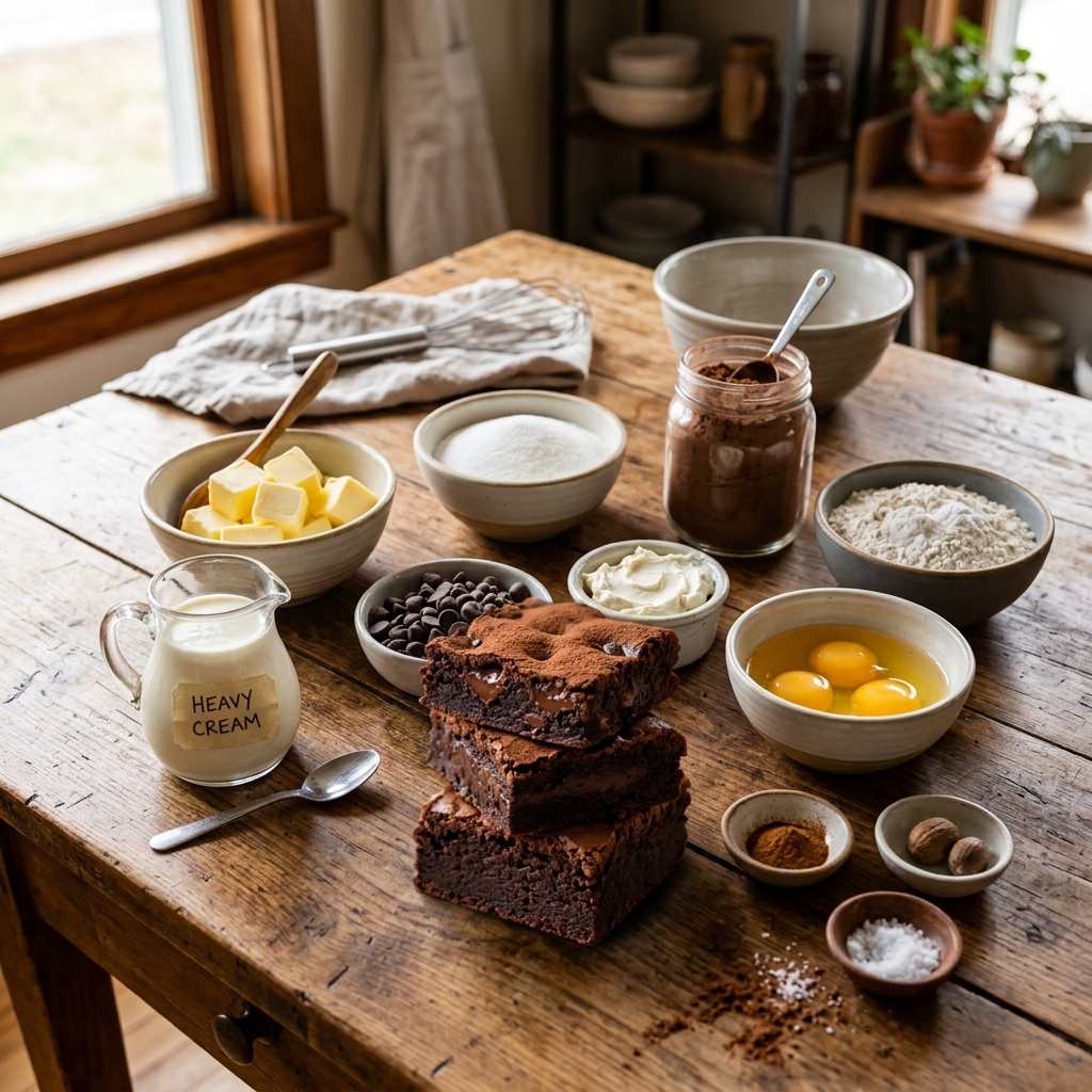 Triple Stack Brownies recipe