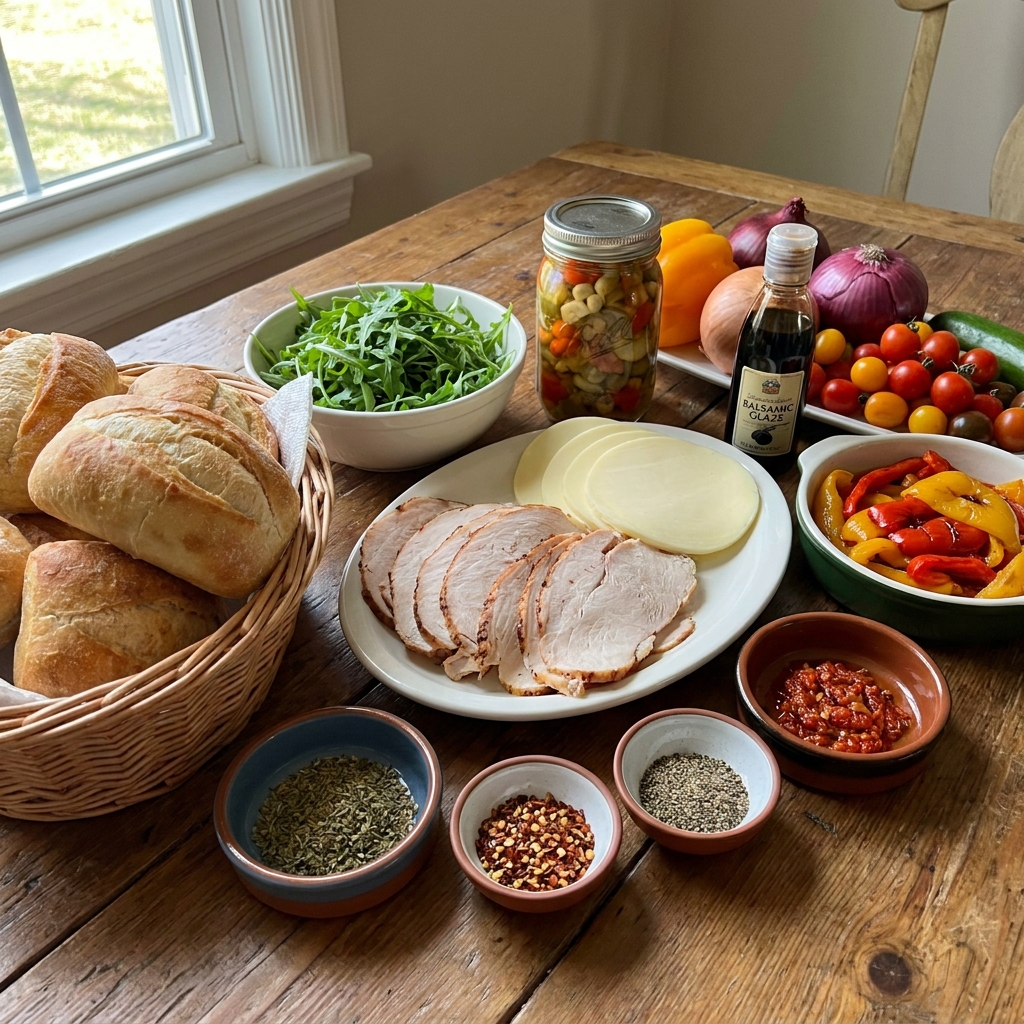 Italian Picnic Heroes Recipe