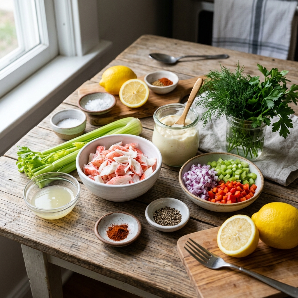 Viral Imitation Crab Recipe: The Perfect Homemade Seafood Salad 2026 13 Viral Imitation Crab Recipe