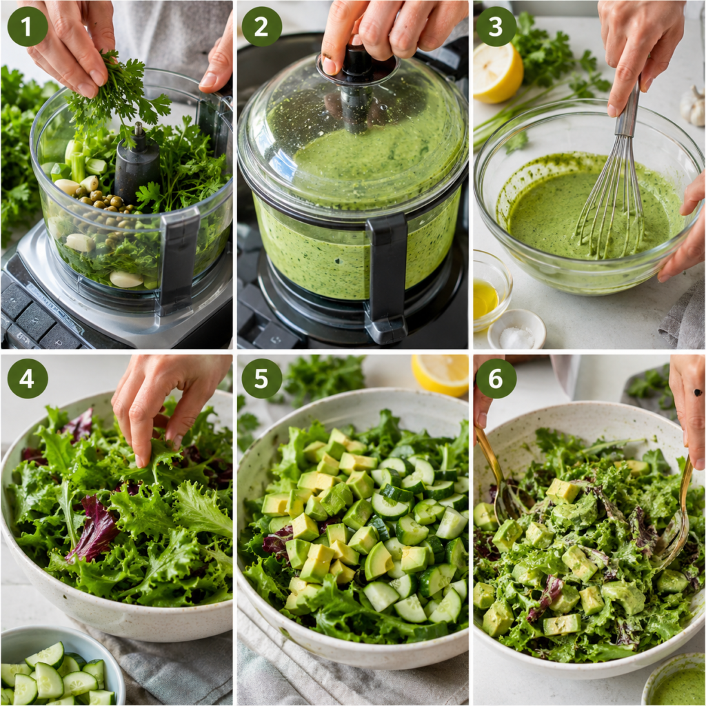 Viral Green Goddess Salad Recipe: Fresh, Creamy, and Irresistibly Delicious 2026 14 viral green goddess salad recipe