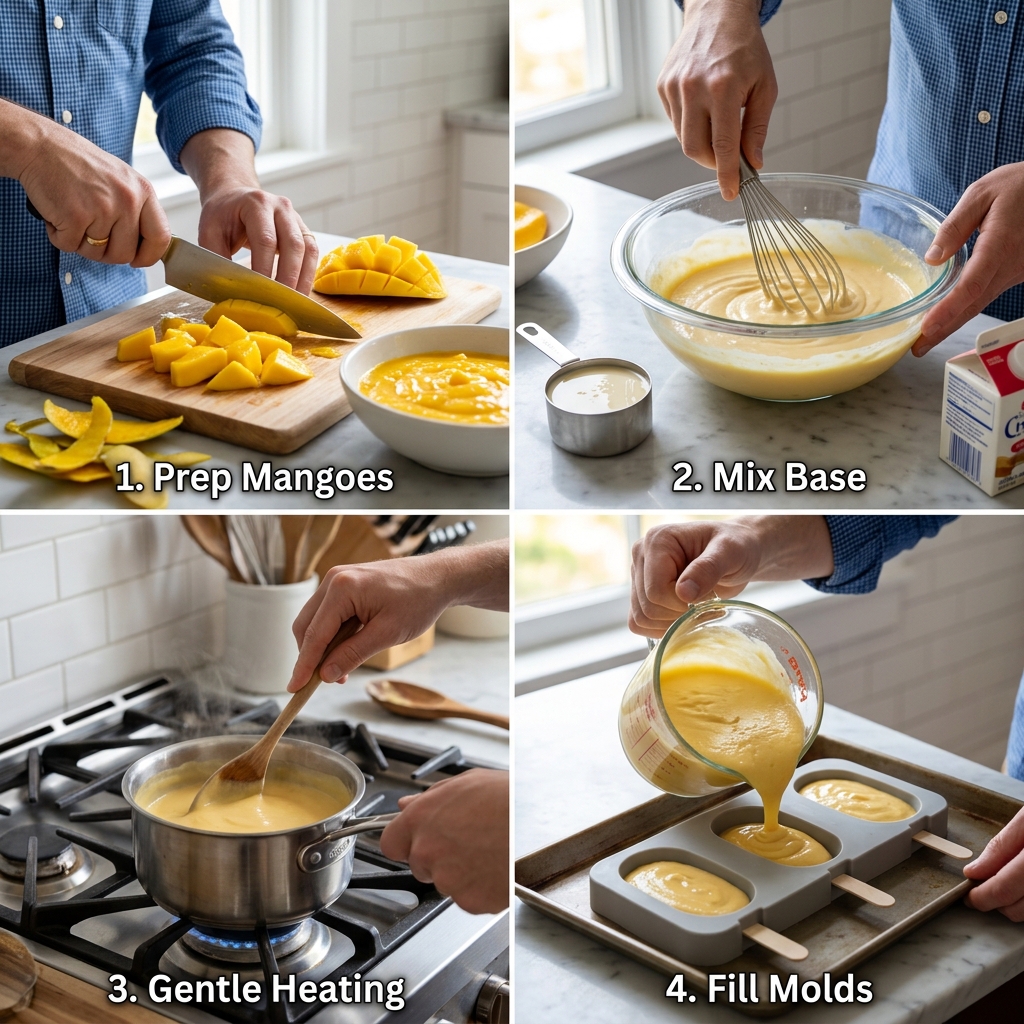 Mango Magnums Recipe: Homemade Tropical Ice Cream Bars 2026 14 Mango Magnums Recipe