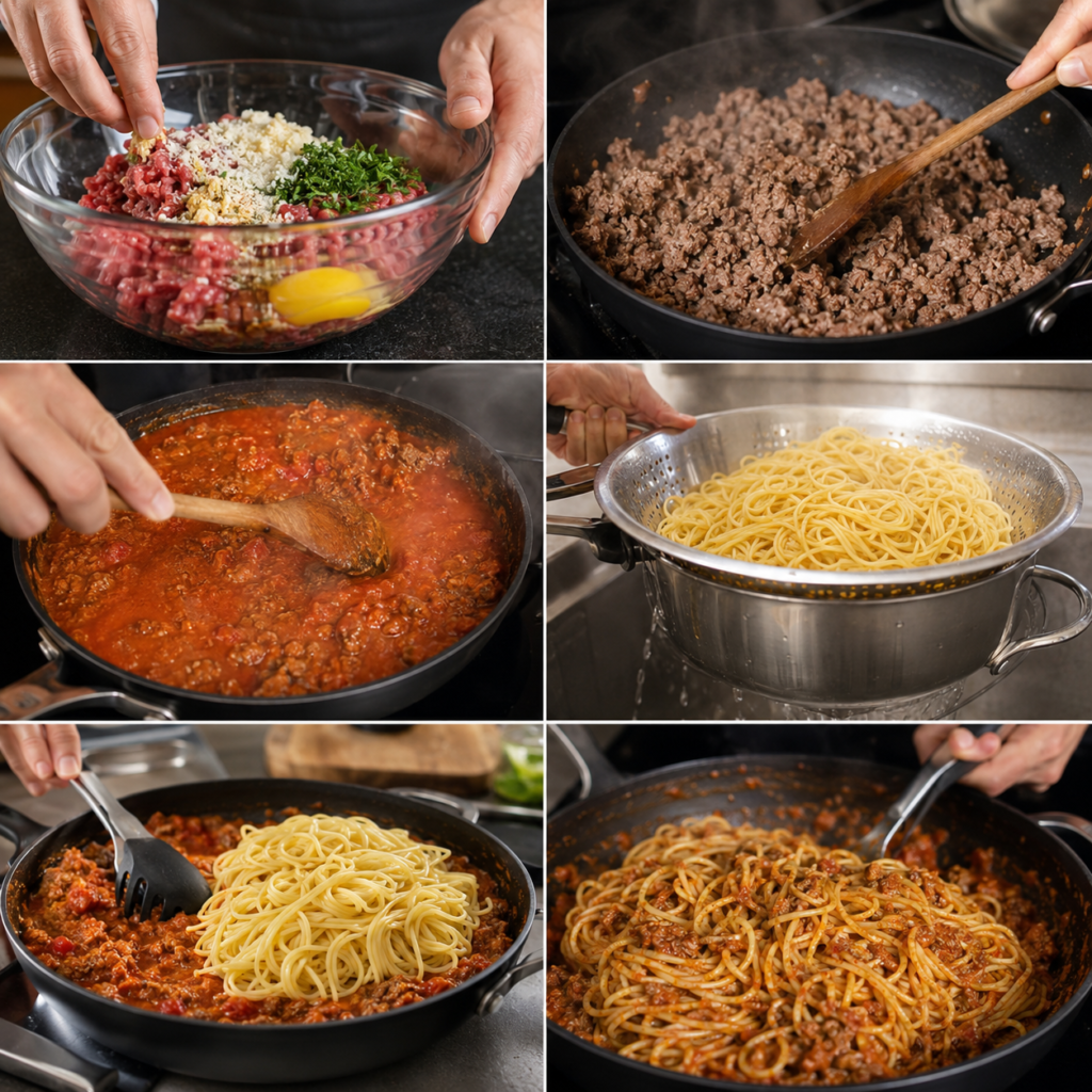 Dirty Spaghetti Recipe: Classic Meat Sauce Pasta at Home 2026 14 dirty spaghetti recipe