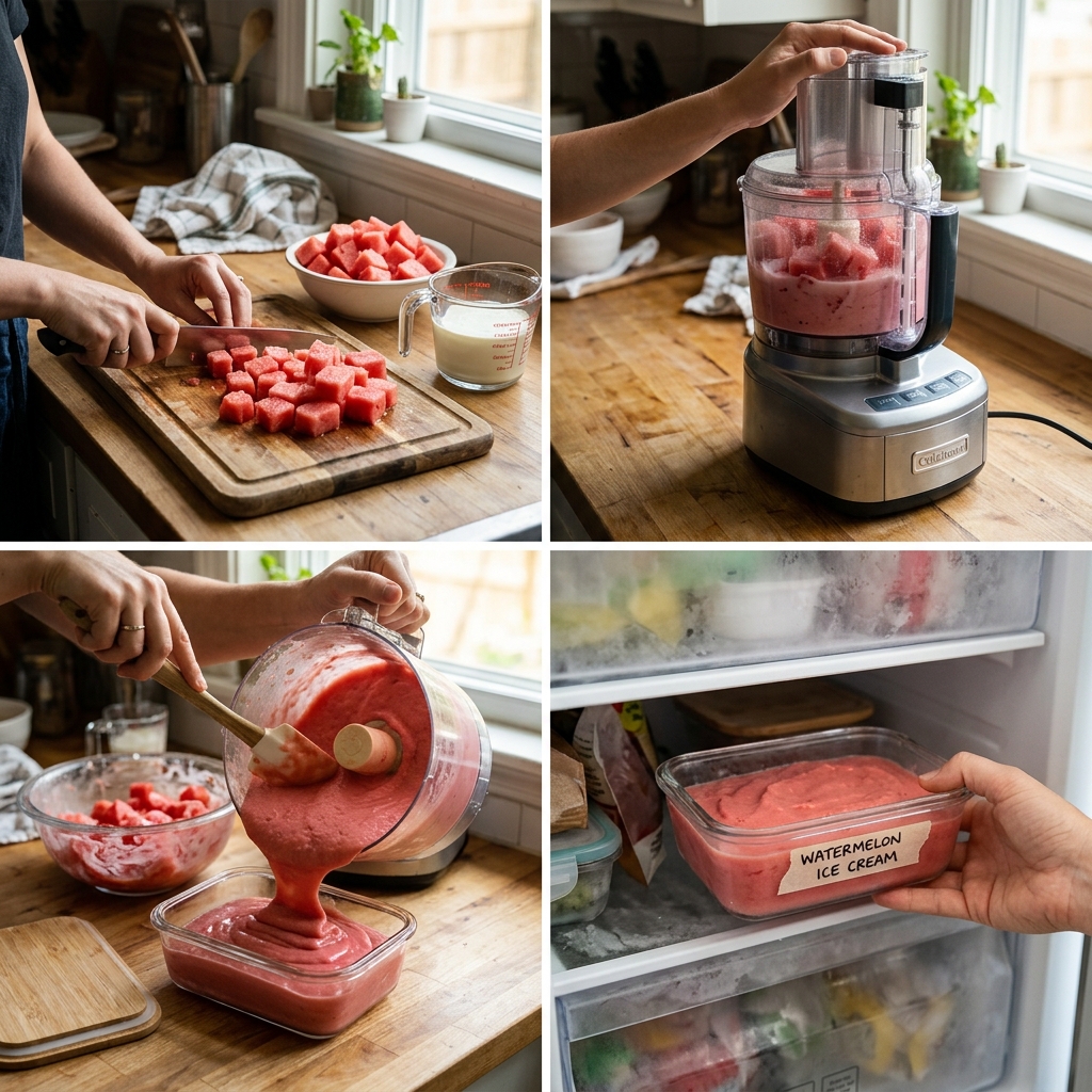 2-Ingredient Watermelon Ice Cream Recipe 2026 14 2-Ingredient Watermelon Ice Cream Recipe