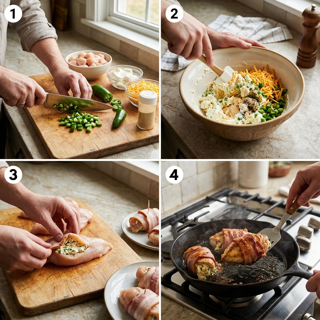 Jalapeño Popper Chicken Recipe: Easy Creamy Bake 2026 14 Jalapeño Popper Chicken Recipe
