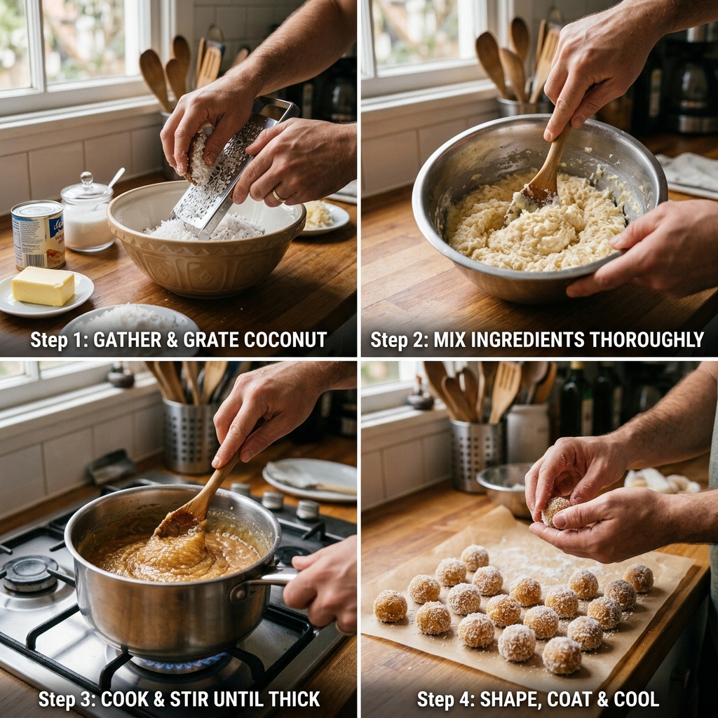 Viral Bala Baiana Recipe: The Ultimate Homemade Coconut Candy 2026 14 Viral Bala Baiana Recipe