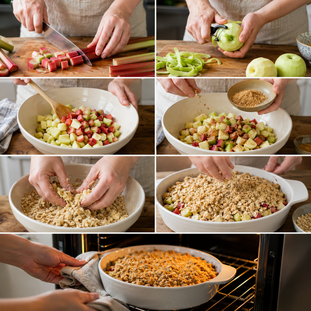 Rhubarb Apple and Ginger Crumble Recipe: Easy Homemade Dessert 2026 14 Rhubarb Apple And Ginger Crumble Recipe