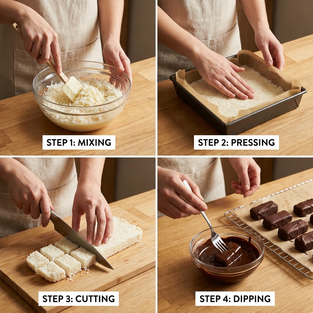 homemade mounds bars 3 ingredients