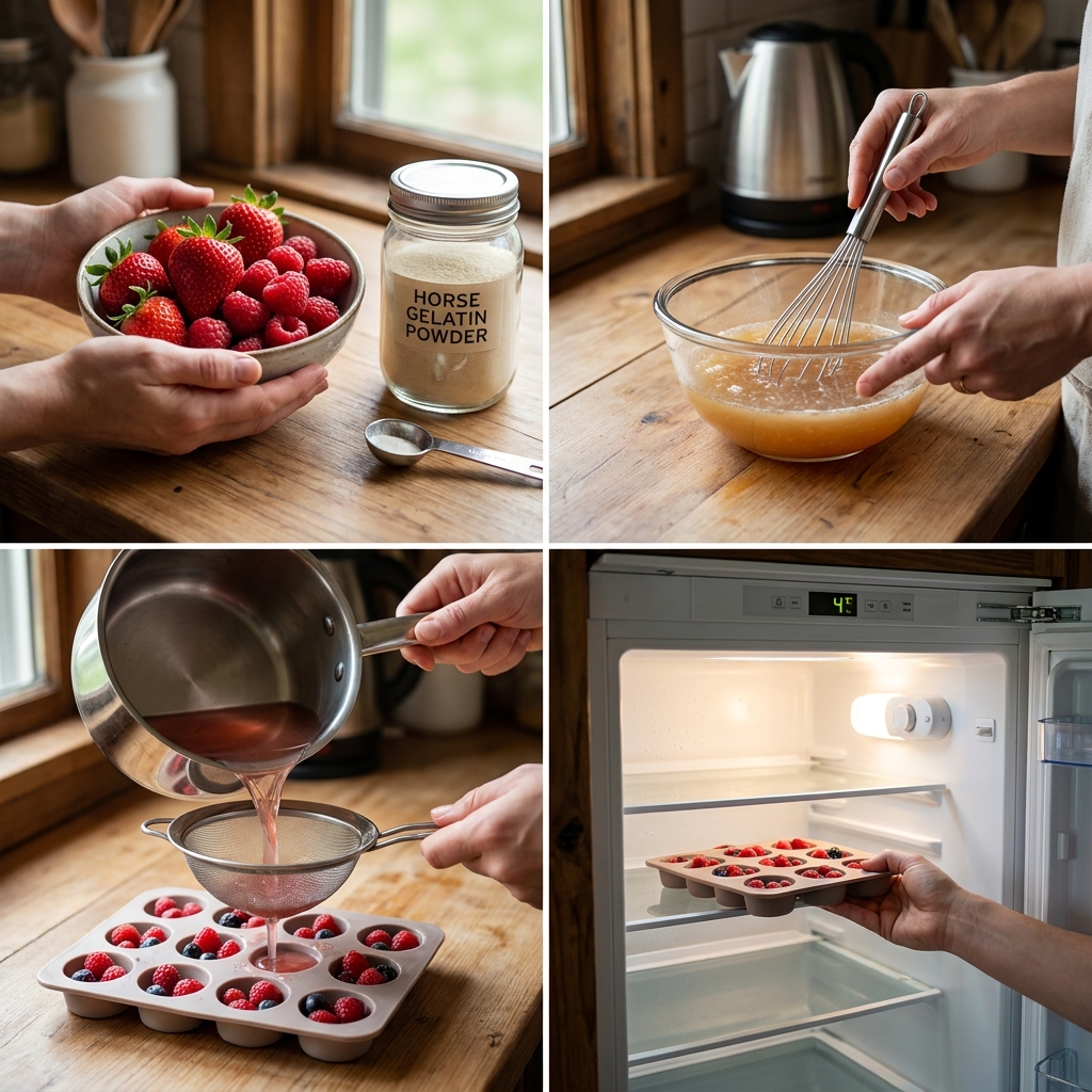 Horse Gelatin Trick Recipe: Perfect Homemade Gummies and Desserts 2026 14 horse gelatin trick recipe