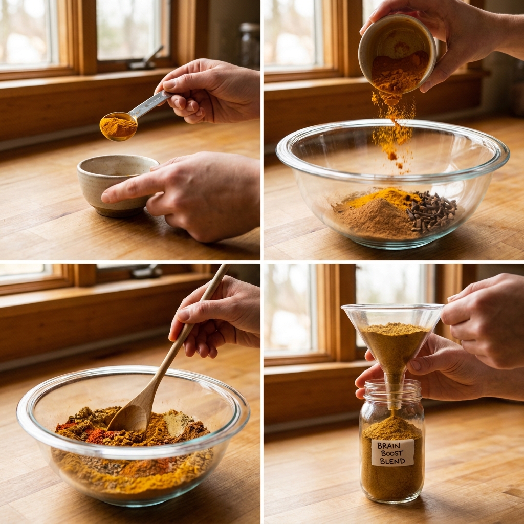 Dementia prevention spice blend recipe
