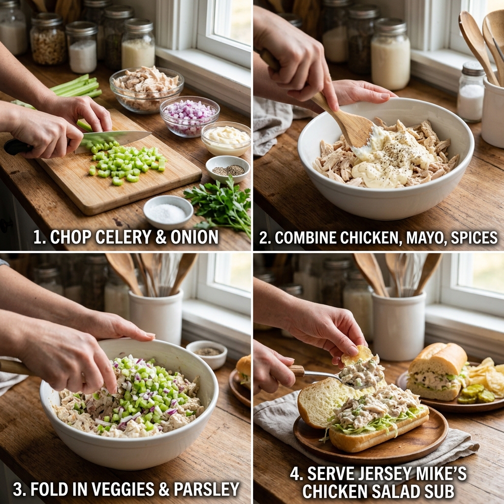 Jersey Mike's Chicken Salad Recipe: Homemade Restaurant-Quality Version 2026 14 Jersey Mike's Chicken Salad Recipe