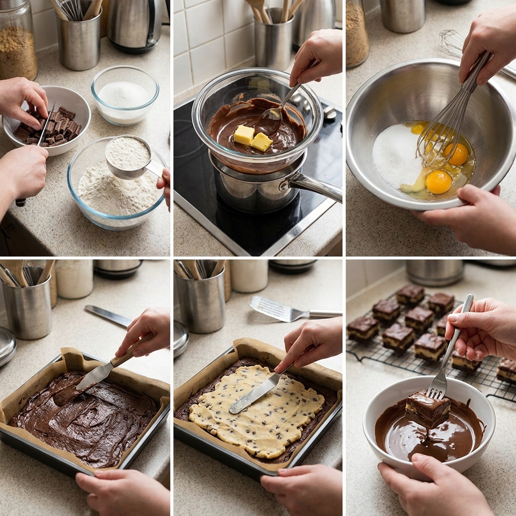 Chocolate Chip Cookie Dough Brownie Bites: Ultimate Recipe & Tips 2026 14 chocolate chip cookie dough brownie bites