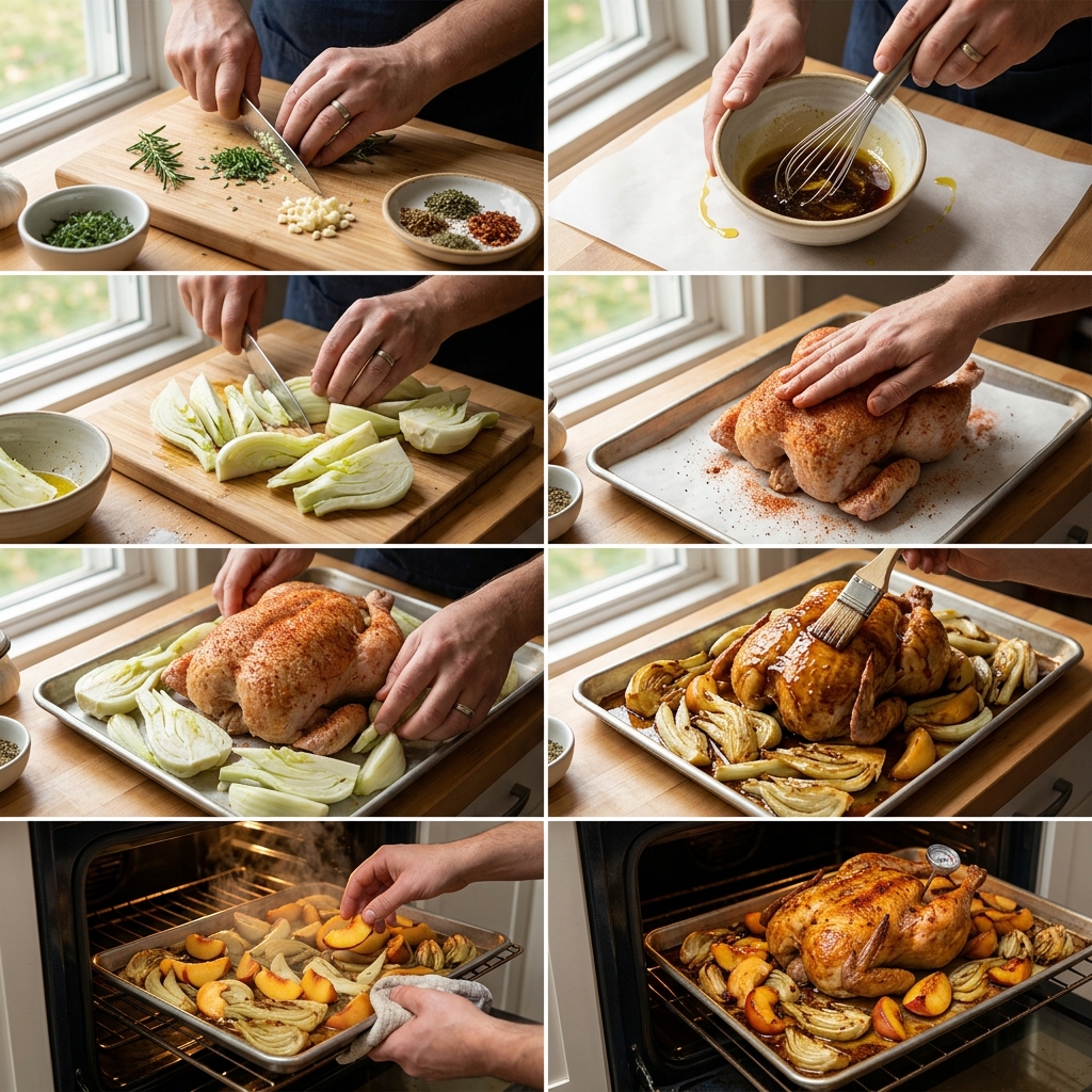 Roasted Chicken With Fennel and Peaches Recipe 2026 14 Roasted Chicken With Fennel and Peaches recipe