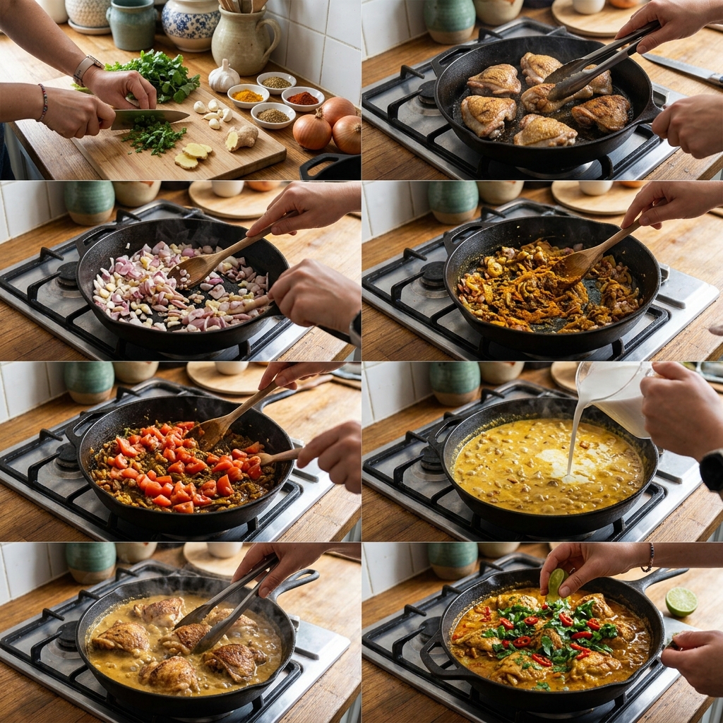 One-Pan Kuku Paka Recipe: Complete Guide to Making This Tanzanian Chicken Dish 2026 14 One-Pan Kuku Paka Recipe