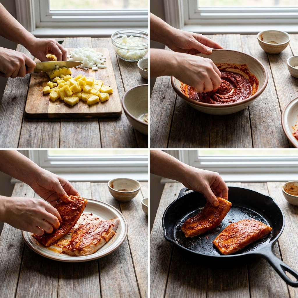 Roasted Fish al Pastor Recipe: A Flavorful Seafood Twist 2026 14 Roasted Fish al Pastor recipe