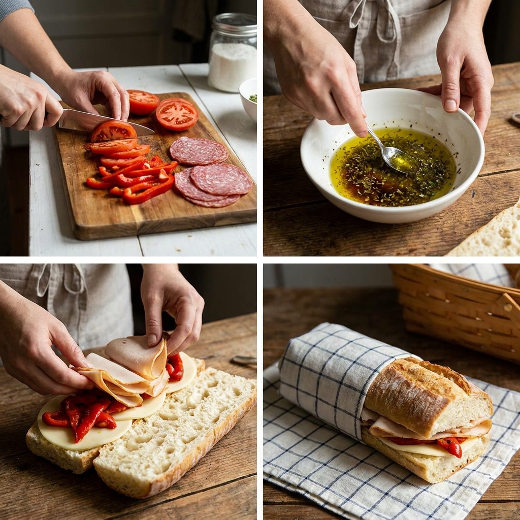 Italian Picnic Heroes Recipe