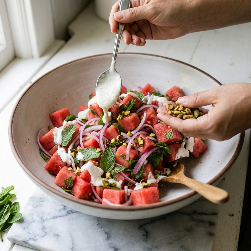 Watermelon With Whipped Feta Recipe: A Refreshing Summer Appetizer 2026 14 Watermelon With Whipped Feta Recipe
