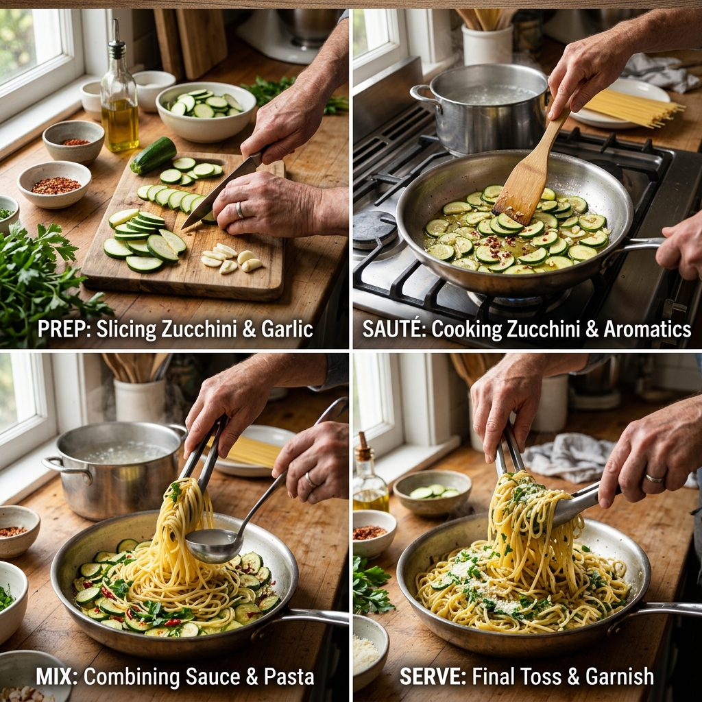 Spaghetti Aglio Olio With Zucchini Recipe 2026 14 Spaghetti Aglio Olio With Zucchini Recipe
