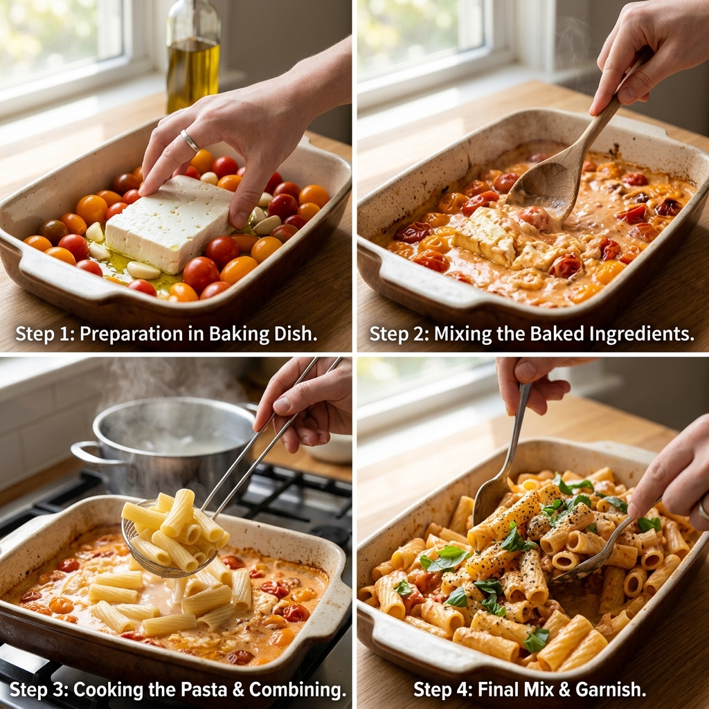 Viral Baked Feta Pasta Recipe: The Ultimate Creamy Dinner 2026 14 Viral Baked Feta Pasta Recipe
