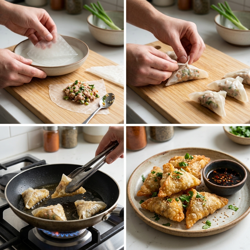 Crispy Rice Paper Dumplings Recipe: Easy Homemade Guide 2026 14 Crispy Rice Paper Dumplings Recipe