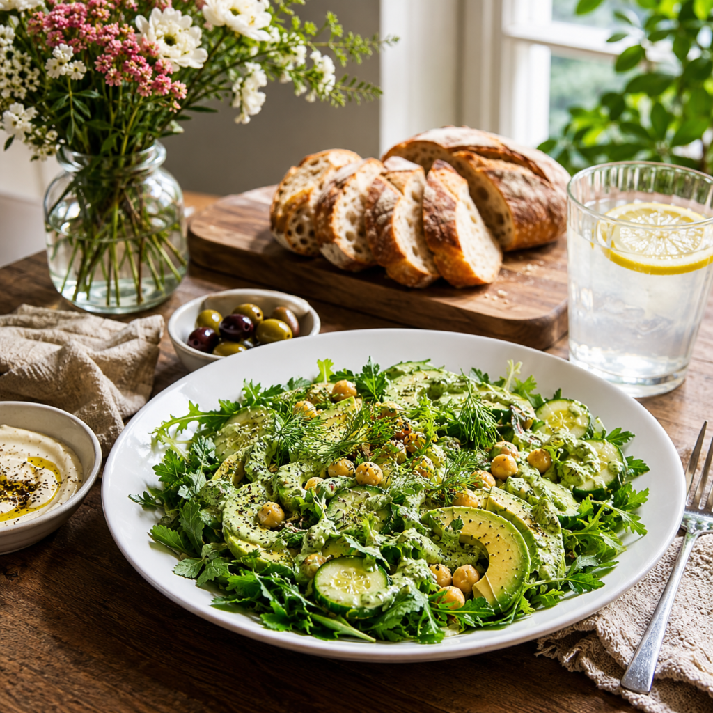 Viral Green Goddess Salad Recipe: Fresh, Creamy, and Irresistibly Delicious 2026 15 viral green goddess salad recipe