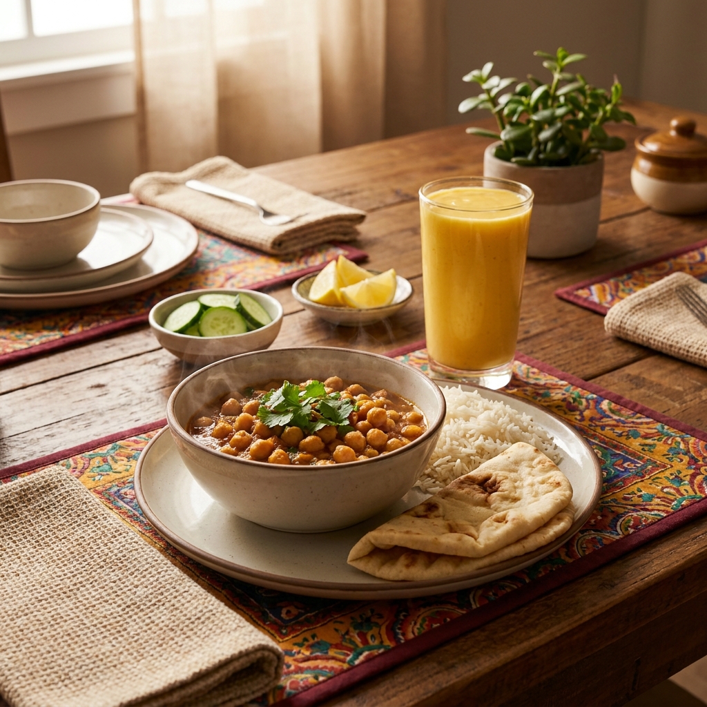 chana masala instant pot zero oil