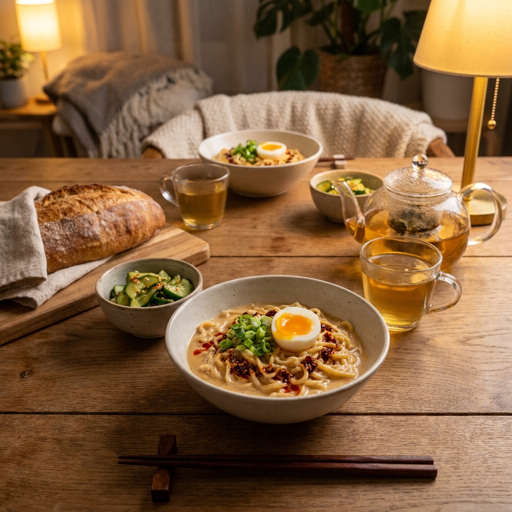 tiktok ramen noodles recipe