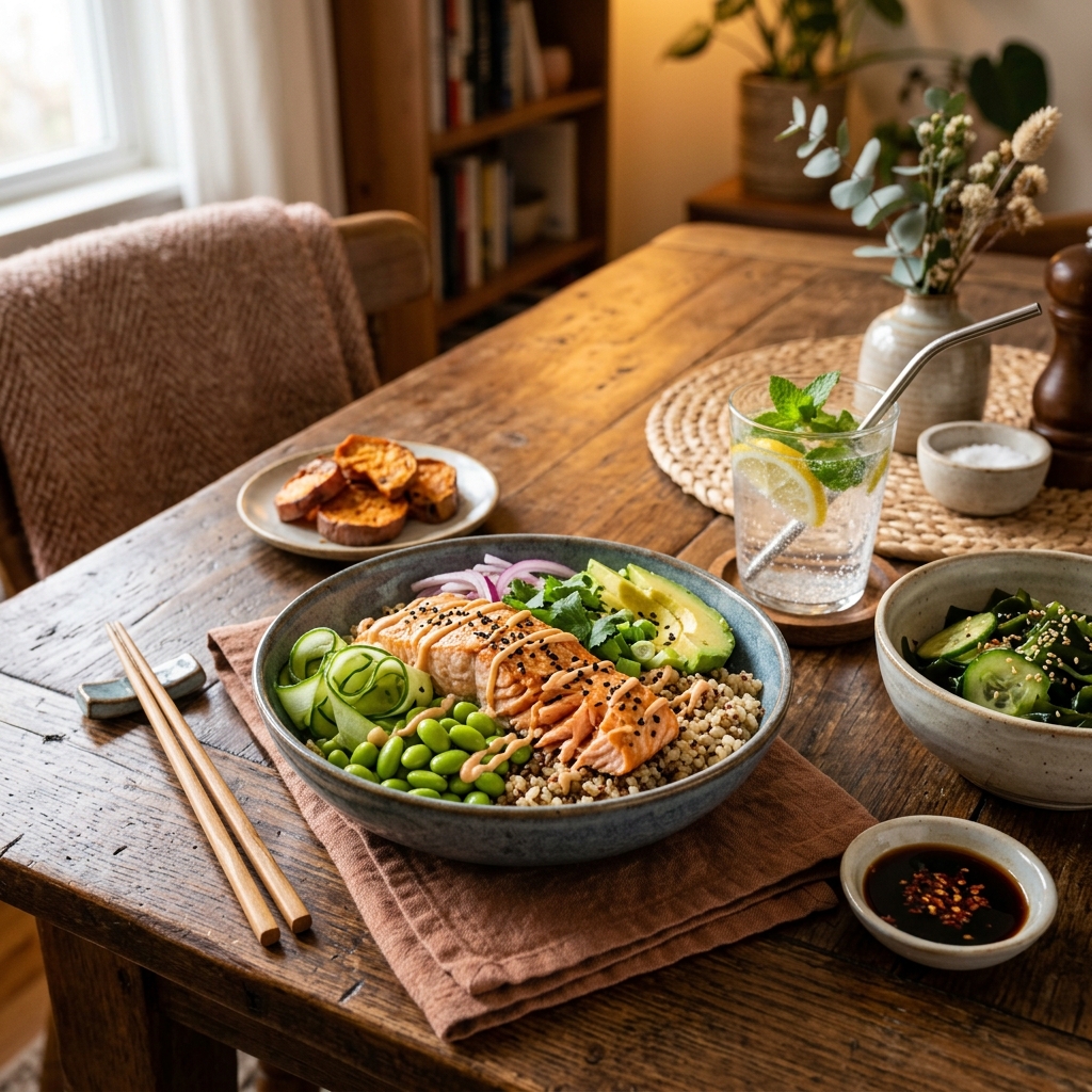 Lazy Girl Salmon Bowl Recipe: The Ultimate 15-Minute Meal 2026 15 Lazy Girl Salmon Bowl Recipe