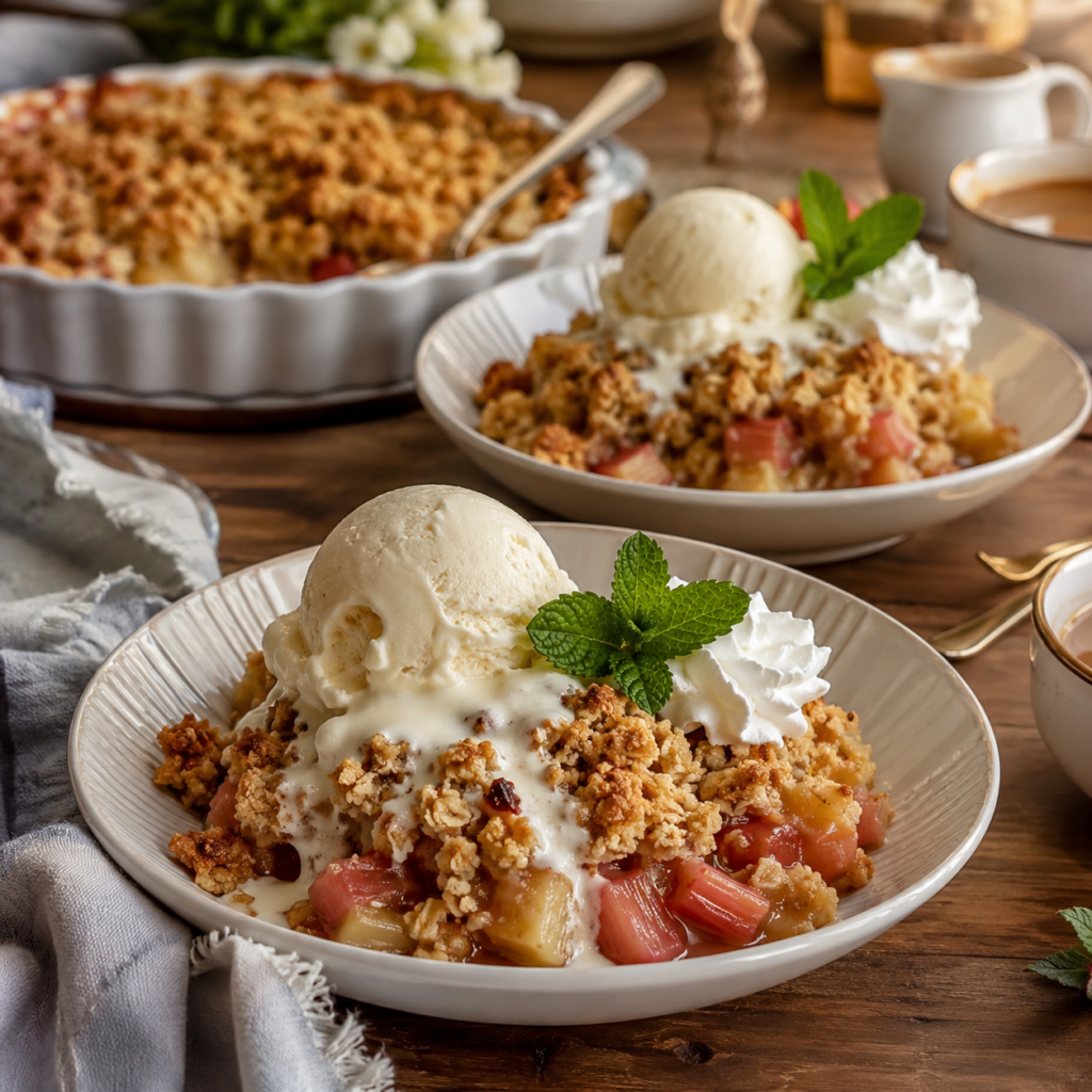 Rhubarb Apple and Ginger Crumble Recipe: Easy Homemade Dessert 2026 15 Rhubarb Apple And Ginger Crumble Recipe