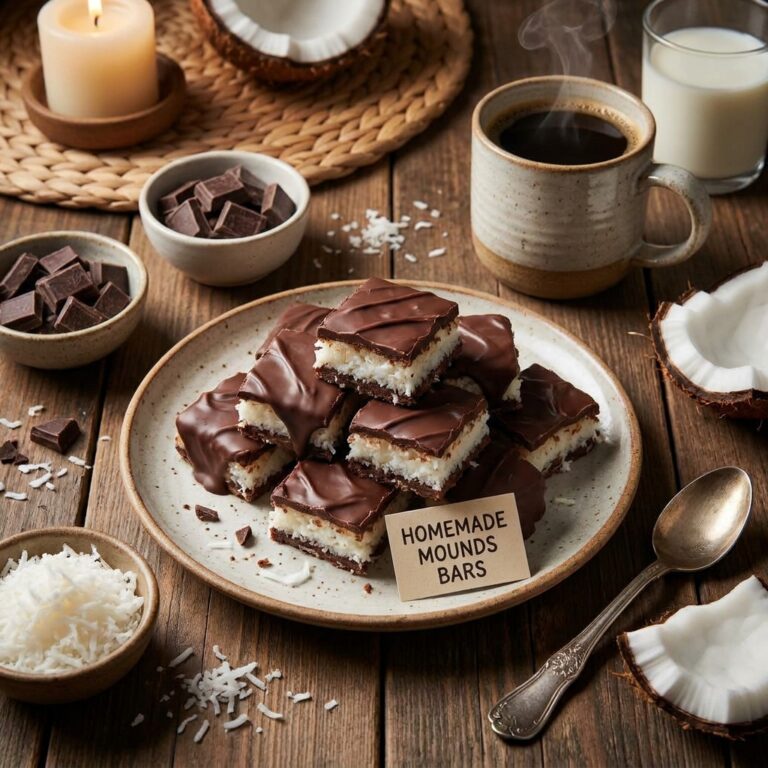 homemade mounds bars 3 ingredients