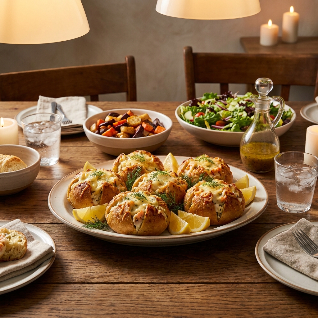 Crabby Shrimp Stuffed Garlic Bread Bombs Recipe 2026 15 crabby shrimp stuffed garlic bread bombs recipe