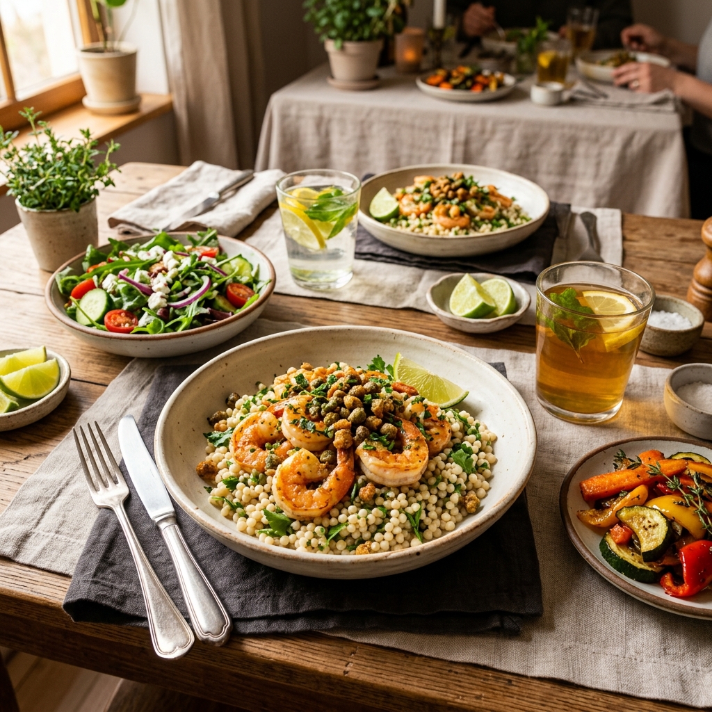 Mojo Shrimp With Couscous and Fried Capers Recipe 2026 15 Mojo Shrimp With Couscous and Fried Capers Recipe
