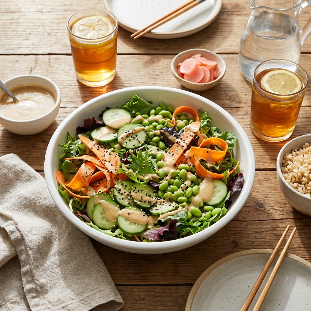 silken tofu miso dressing recipe
